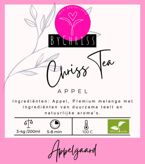 ChrissTea Appelgaard Fruit thee