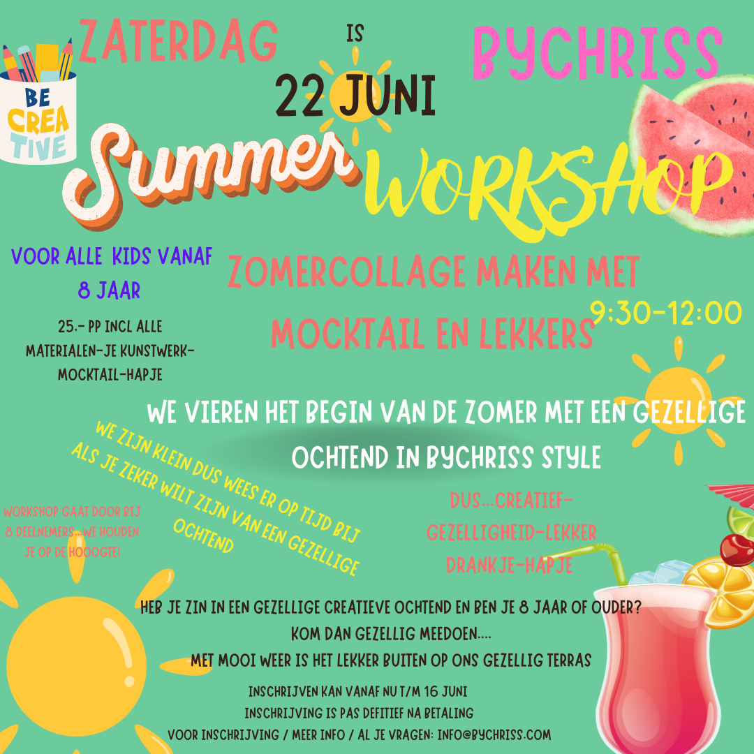 Summer Workshop za 22 juni